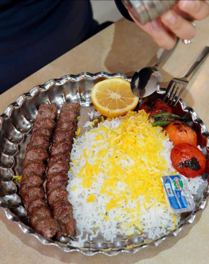 خوراک کباب کوبیده